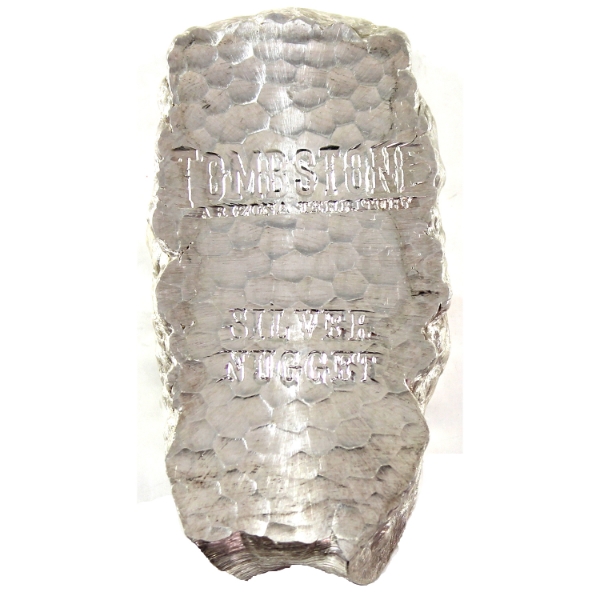 5oz Scottsdale Mint Tombstone Nugget .999 Fine Silver (Tax Exempt)