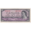 Image 1 : BC-32a 1954 $10 Devil's Face VF Coyne-Towers SN: A/D2538006 