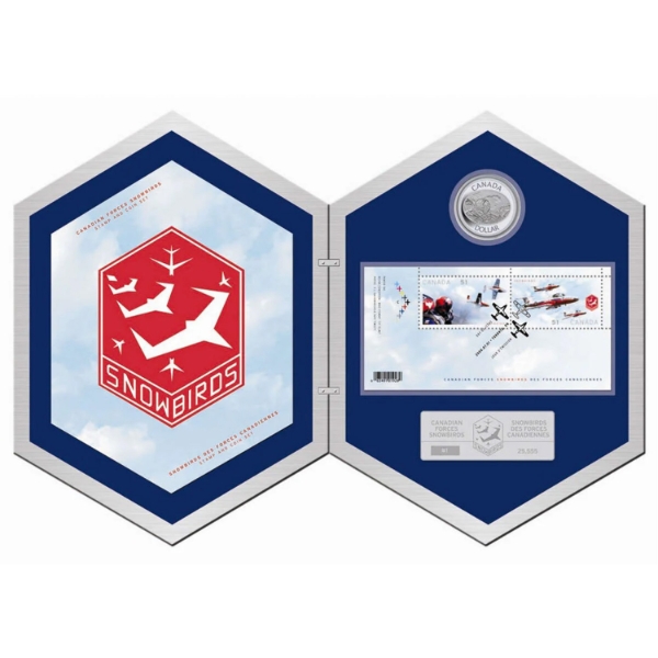 2006 $5 Snowbirds Coin and Stamp Set (Tax Exempt)