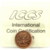 Image 2 : 1-cent 2007 Magnetic ICCS MS67 Red 