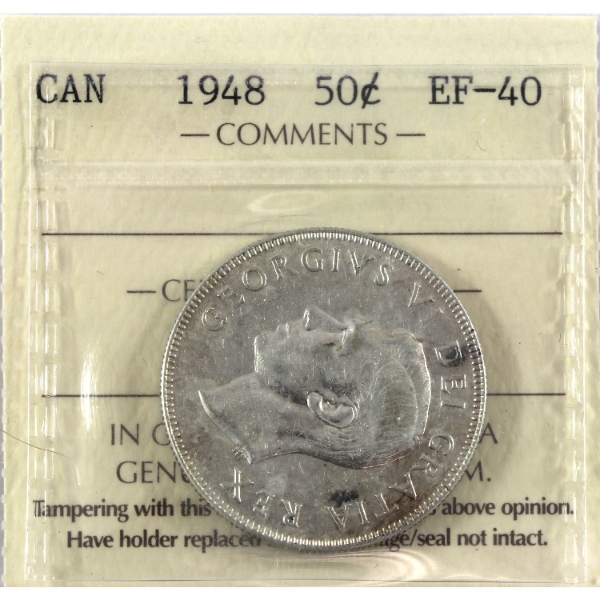 50-cent 1948 ICCS EF40