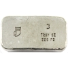 Image 2 : 3oz Rocky Shore Silver Co. Bear w/ Enameled Red Maple Leaf .999 Fine Silver (Tax Exempt)