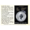 Image 2 : Australia 1995 $1 Kangaroo 1oz .999 Fine Silver w/ Reverse Frosting (Tax Exempt)