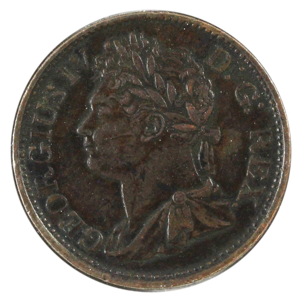 Ireland 1822 1/2 Penny EF