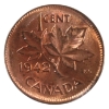 Image 2 : 1-cent 1942 ICCS MS65 Red