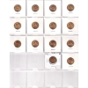 Image 2 : 5-cent 1942 Tombac Bulk Collection in 2x 20-Pocket Sheets. 34pcs. 