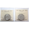 Image 1 : 50-cent 2005P & 2006P ICCS MS66. 2pcs. 