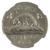 Image 2 : 5-cent 1964 Extra Water Line NGC MS64