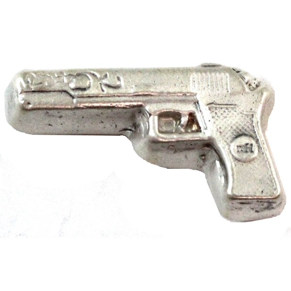 2oz Bison Bullion .999 Fine Hand Poured Silver Pistol in Original Packaging (Tax Exempt)