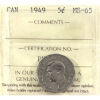 Image 1 : 5-cent 1949 ICCS MS65