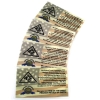 Image 2 : Assorted 1 Grain Bullion Lot. Includes silver, gold & 2x platinum 1 grain ingots in COA cards. 4pcs