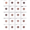 Image 5 : Switzerland 1850-2005 One Rappen Bulk Collection in 6x 20-Pocket Sheets. 118pcs