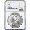 Image 1 : China Silver 2004 10 Yuan Panda NGC MS68 1oz .999 Fine Silver Coin (Tax Exempt)