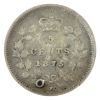 Image 1 : 5-cent 1875H Small Date VF (Impaired)