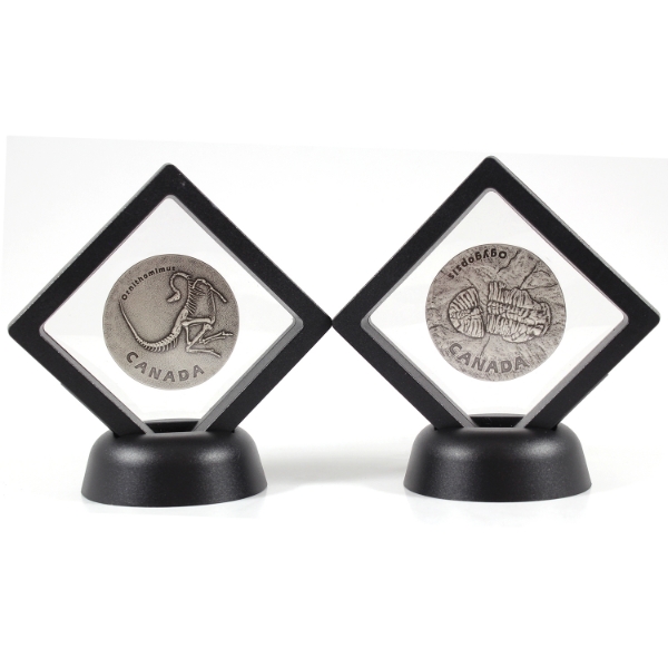 2017 $20 Ancient Canada 1oz .9999 Fine Silver Coins w/ Antique Finish. 2pcs. (Tax Exempt)