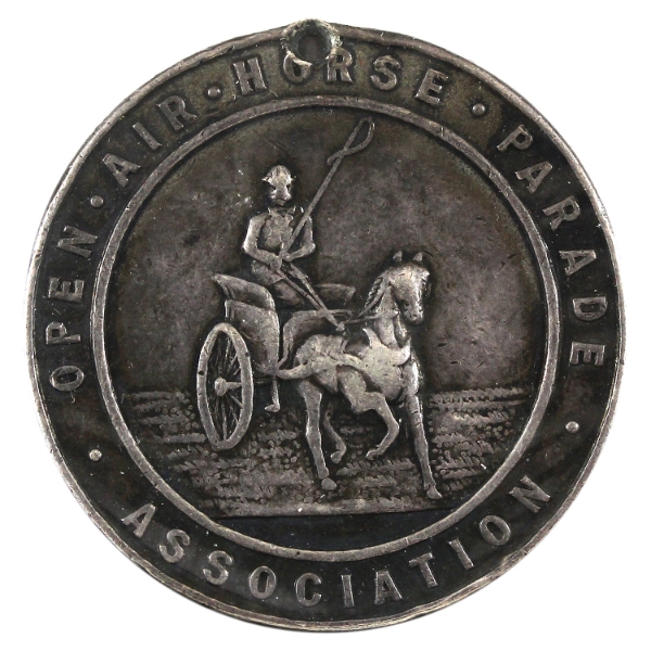Open Air Horse Parade Association 1907 'Sparrow' Silver Medal