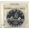 Image 2 : Silver $1 1959 ICCS PL65 Cameo