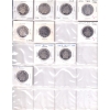 Image 4 : 50-cent 1943-2009 Bulk Collection in 4x 20-Pocket Sheets in 3 Ring Binder. 68pcs. 