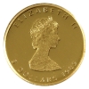 Image 2 : 1/10oz 1989 $5 Gold Maple Leaf .9999 Fine Gold Coin (Tax Exempt)