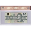 Image 2 : BC-58a 1991 $20 BCS GEM UNC66 Original, Thiessen-Crow SN: ESG1155419 