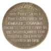 Image 2 : 1oz Cobalt, Canada 1963 60th Anniversary Cobalt, Canada Key to the North .999 Fine Silver Round 
