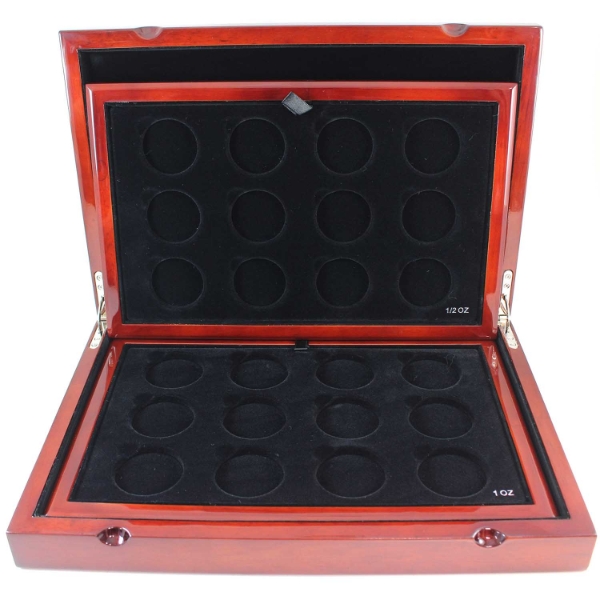 EMPTY Royal Canadian Mint Master Club Monogram Collector Display Case with 2 Trays