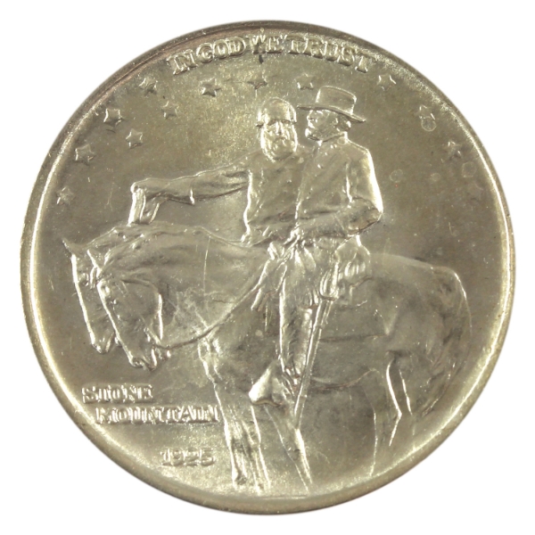 USA Silver 1925 Stone Mountain Half Dollar GEM Brilliant UNC