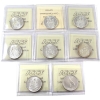 Image 2 : 50-cent 1960-1967 ICCS MS64 to MS65. 8pcs 