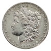 USA Silver 1886-S Morgan Dollar AU-UNC (lightly cleaned)