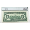 Image 2 : DC-23c 1917E $1 Black Seal Over ONE Legacy VF30 PPQ Hyndman-Saunders SN:E-930127A Check Letter C
