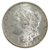 Image 2 : USA Silver 1890-S Morgan Dollar UNC 