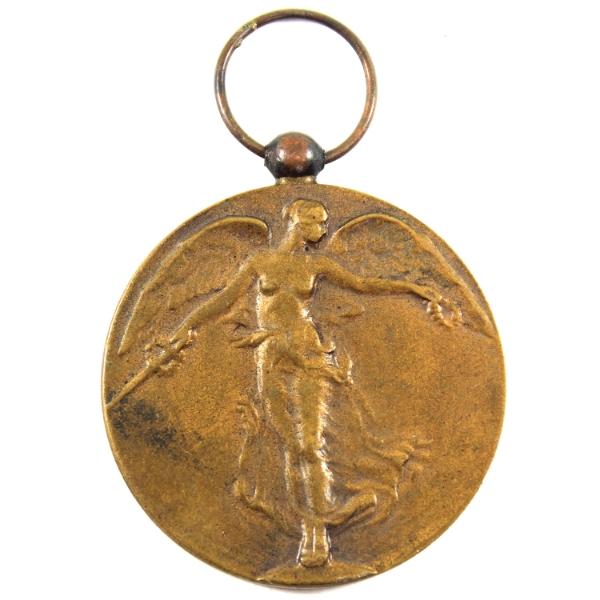 1914-18 Belgian Victory Medal 0.75oz-Bronze 36mm
