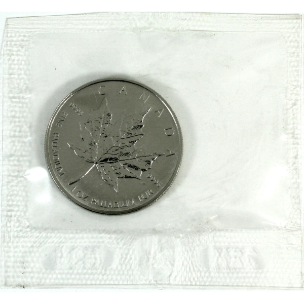 1oz 2009 $50 .9995 Platinum Maple Leaf (Tax Exempt)
