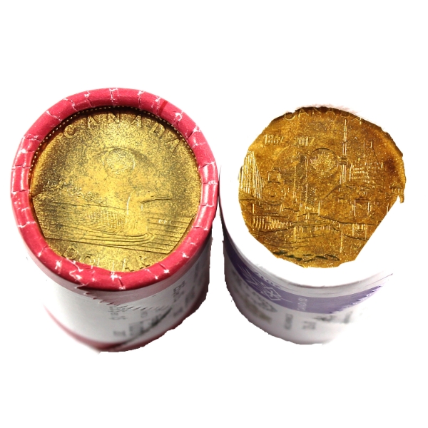 Loon $1 2017 Rolls of 25pcs. 2 Rolls.