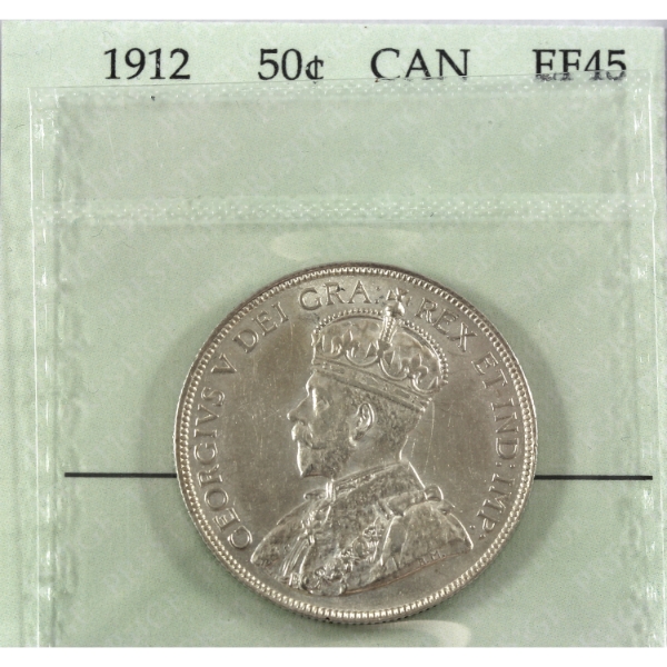 50-cent 1912 Prestige Certified EF45