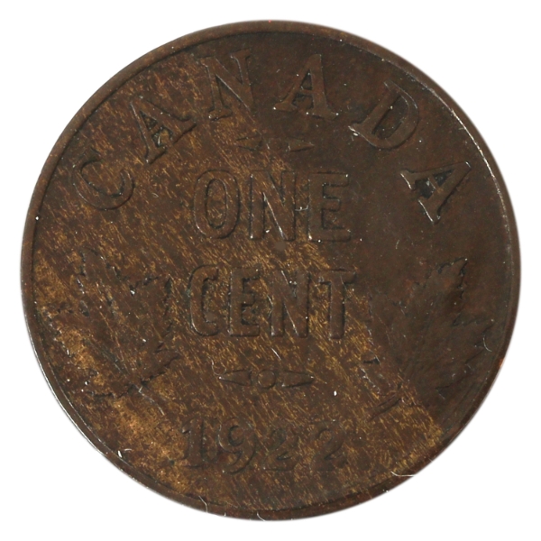 1-cent 1922 EF