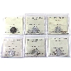 Image 1 : 10-cent 1950, 1952, 1953 NSF, 1954, 1955, & 1959 ICCS MS64. 6pcs.