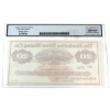 Image 11 : Manhattan Silver Mining Co 1870's Austin, NV Legacy CUNC64 to GEM UNC66 Remainder Banknotes. 4pcs. 