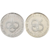 Image 2 : 2x 1986 Vancouver Expo 86 World Exposition .999 Fine Silver Official Medallion (Tax Exempt)