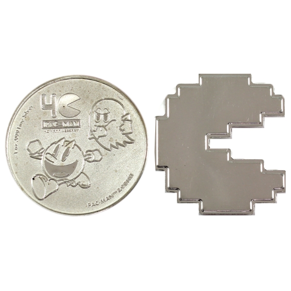 2x 1oz Niue 2020 & 2021 $2 PAC-MAN .999 Fine Silver Rounds. 2pcs. (Tax Exempt)