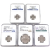 Image 1 : Mixed Denomination 1982-2017 NGC MS67 to MS69. 5pcs.