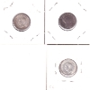 Image 2 : 10-cent 1903 No H Fine, 1939 193 Double Struck VF & 1940 Double Struck Date VF. 3pcs