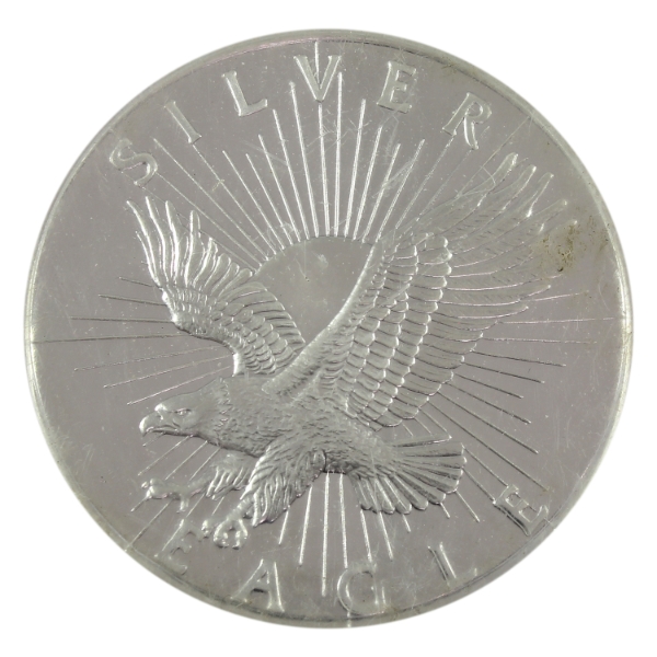 5oz Sunshine Mining Silver Eagle .999 Fine Silver Round (Tax Exempt)