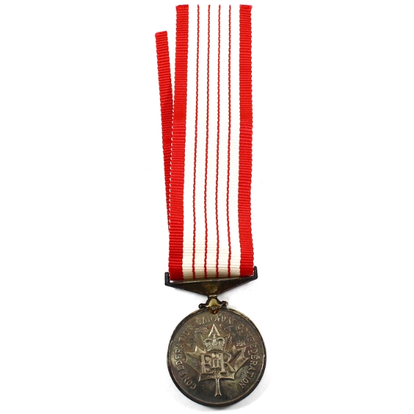 1967 Canadian Centennial Medal 1.337oz-Silver 36mm