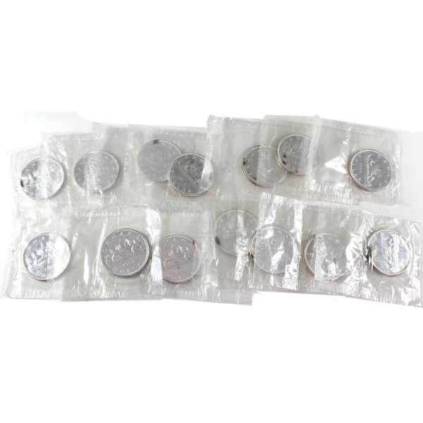 Silver $1 1962 Proof-Like (Individually Sealed, Toned). 14pcs.
