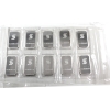 10x 1oz Scotiabank .999 Fine Silver Bars in Sealed Sheet. 10pcs (Tax Exempt)