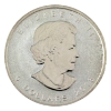 Image 2 : 1oz 2013 $5 Snake Privy Mark .999 Fine Silver Maple Leaf (Tax Exempt)