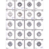 Image 2 : 25-cent 1999-2013 Bulk Collection Proof Silver In 2x20-Pocket Sheets. 40pcs. 