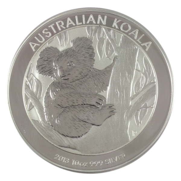 10oz Australia 2013 $10 Koala .999 Fine Silver Round (Tax Exempt)