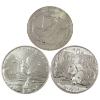 3x 1oz 2013 World .999 Fine Silver Rounds. 3pcs. (Tax Exempt)